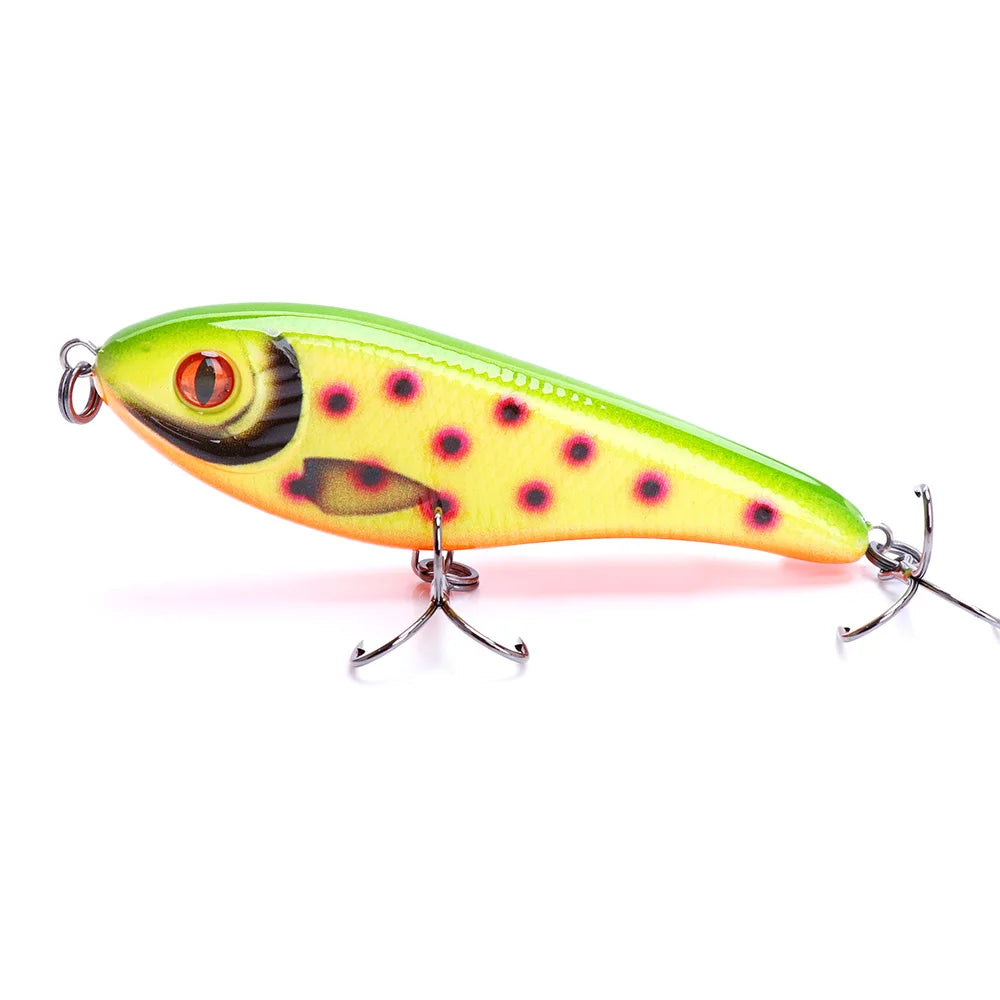 TREHOOK Rattlin' Jerkbait Sinking Lure 21g — Pike & Bass Fishing
