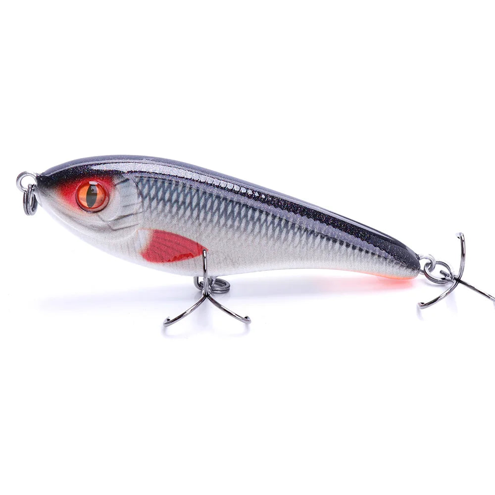 TREHOOK Rattlin' Jerkbait Sinking Lure 21g — Pike & Bass Fishing