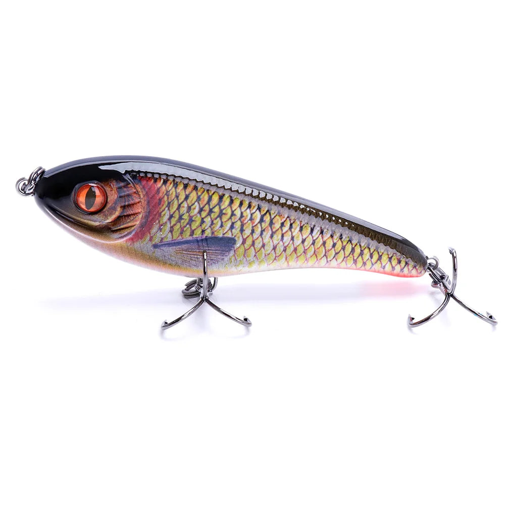 TREHOOK Rattlin' Jerkbait Sinking Lure 21g — Pike & Bass Fishing
