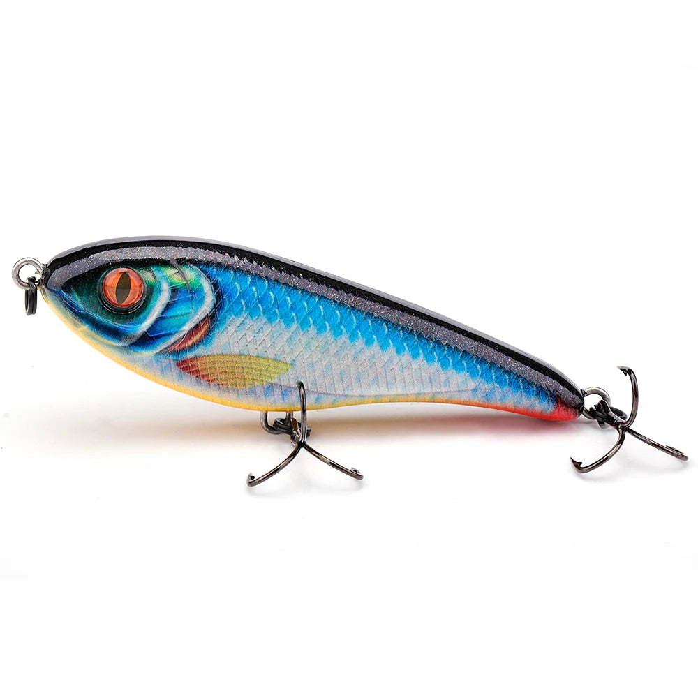 TREHOOK Rattlin' Jerkbait Sinking Lure 21g — Pike & Bass Fishing