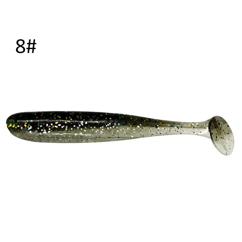 Paddle Tail Swimbait 10pcs — 70/90/120mm Saltwater & Freshwater