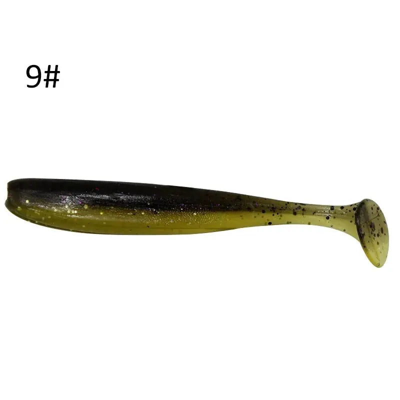 Paddle Tail Swimbait 10pcs — 70/90/120mm Saltwater & Freshwater
