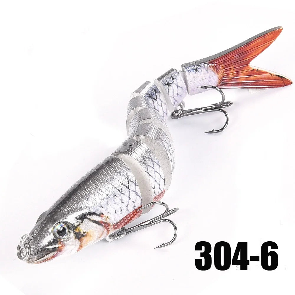 Multi-Jointed Bionic Crankbait — Freshwater & Saltwater Fishing Lure
