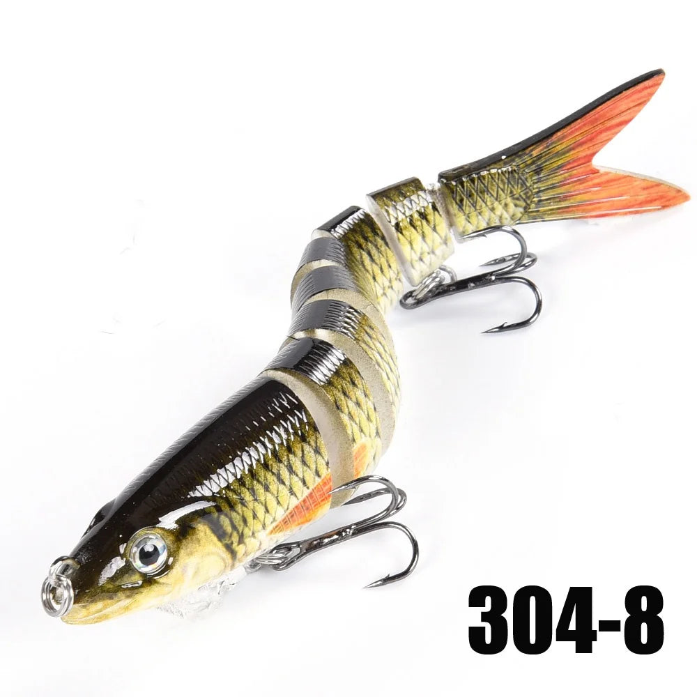 Multi-Jointed Bionic Crankbait — Freshwater & Saltwater Fishing Lure