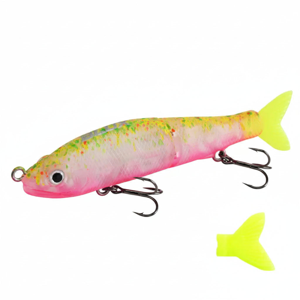BLUX Jack Claw Jointed Swimbait — Sinking Minnow Fishing Lure