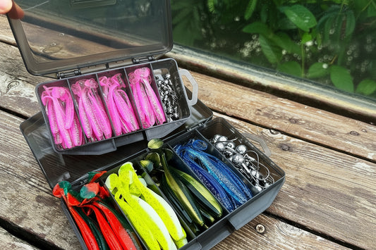 Metal Jig Bait 50pcs — 5.5/7/10cm Soft Lure Jigging Head Box Set