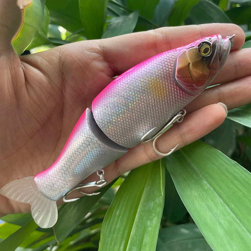 135mm Multi-Joint Slow-Sinking Swimbait — Bass & Pike Fishing Lure