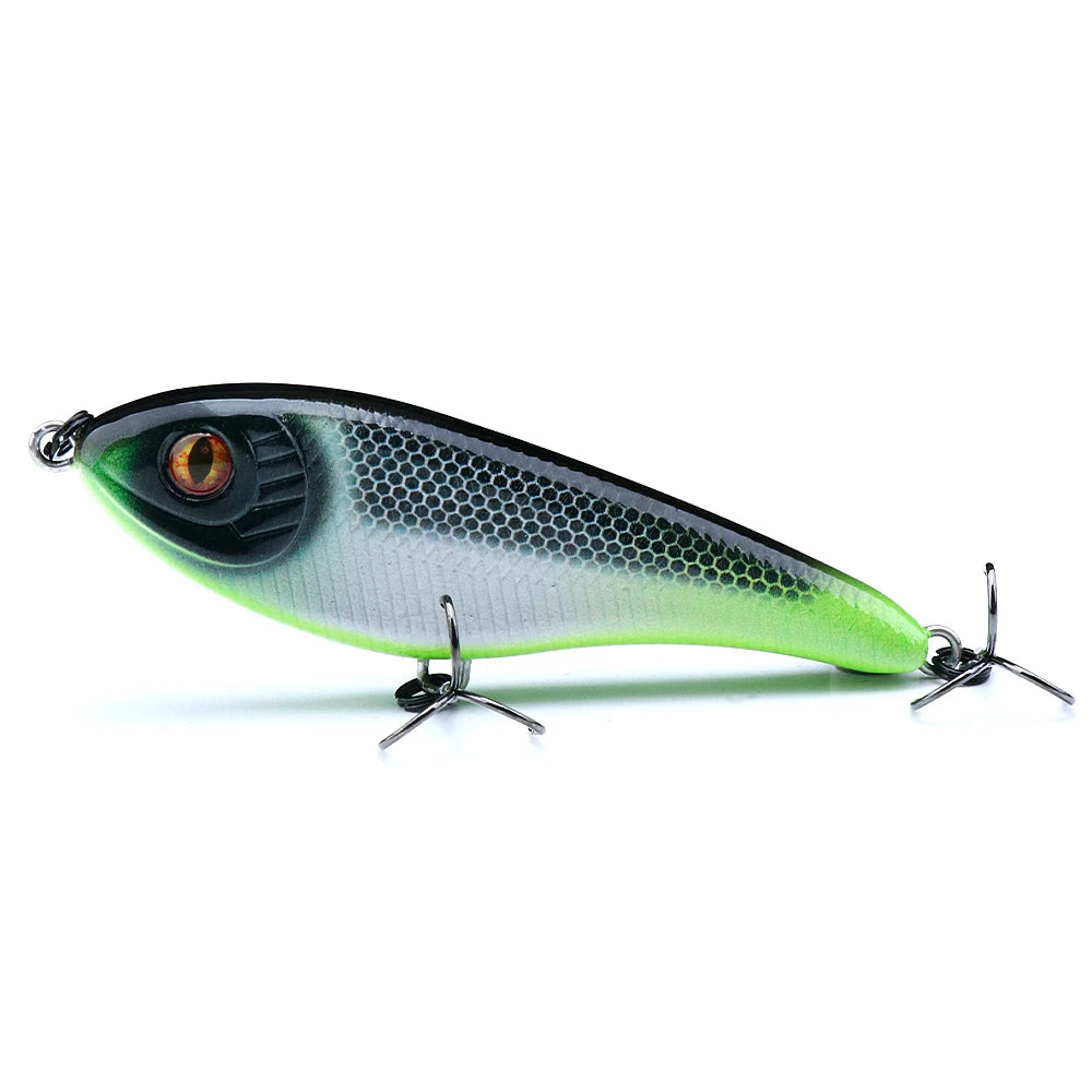 TREHOOK Rattlin' Jerkbait Sinking Lure 21g — Pike & Bass Fishing