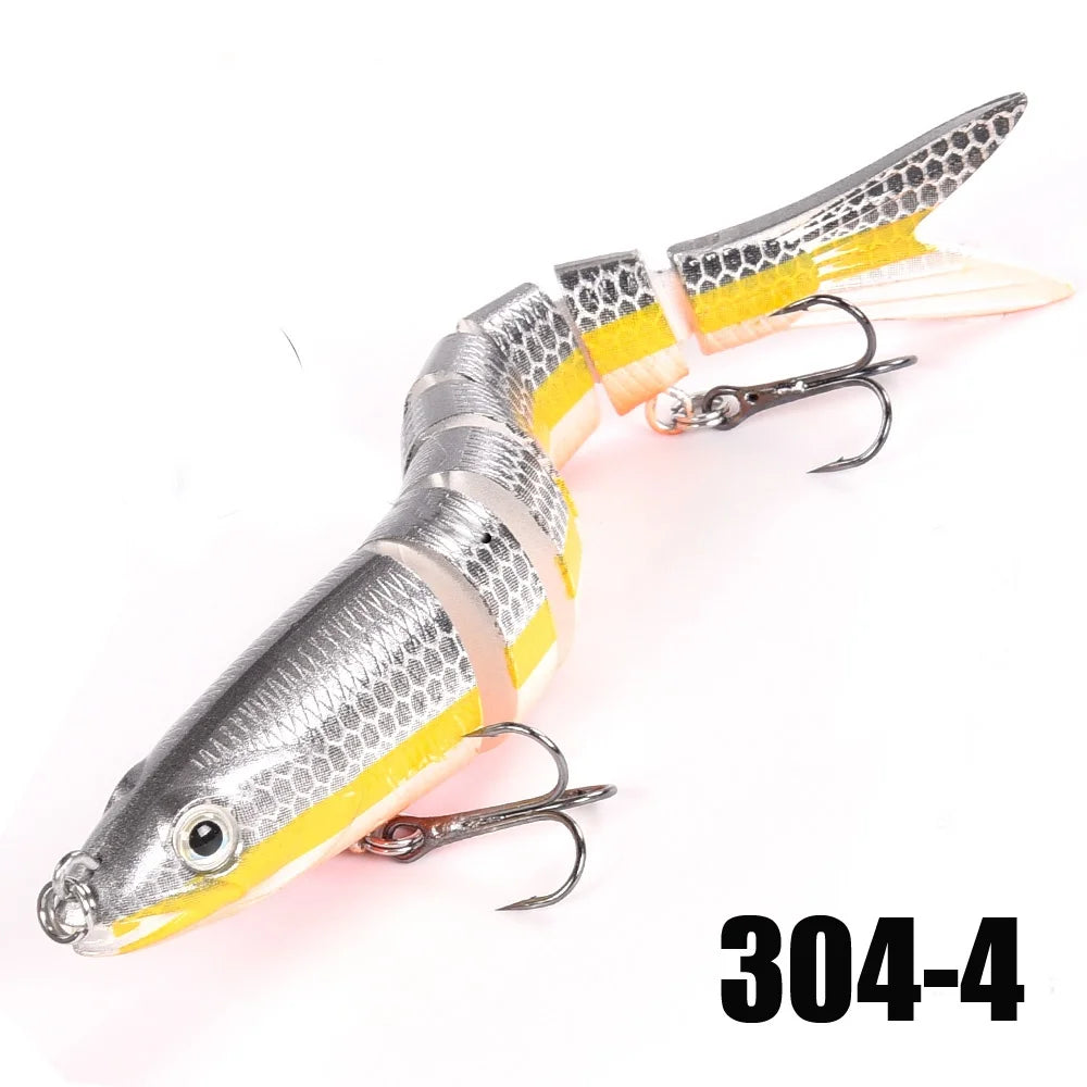 Multi-Jointed Bionic Crankbait — Freshwater & Saltwater Fishing Lure