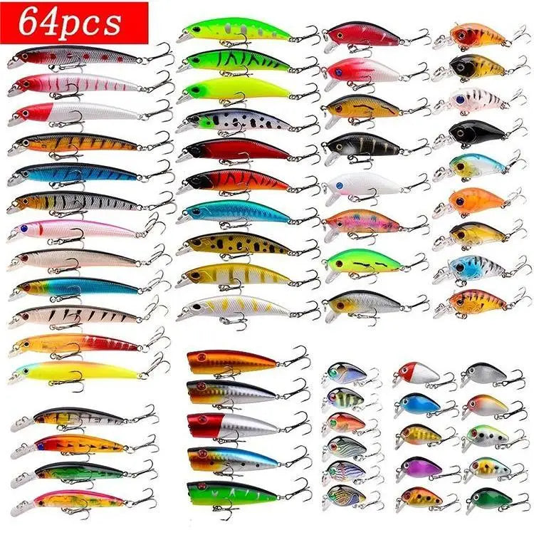 Mini Minnow Floating Crankbait Set — Bionic Wobbler Lures for Bass & Pike