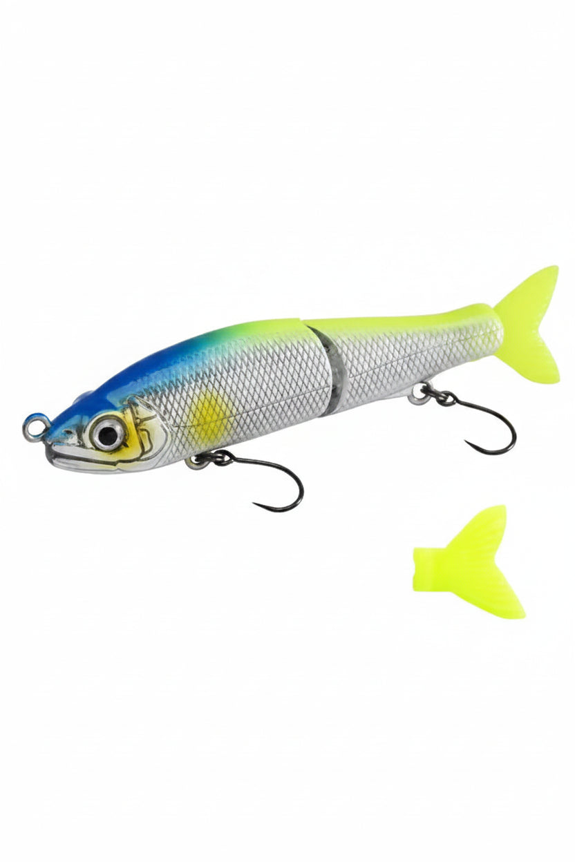 BLUX Jack Claw Jointed Swimbait — Sinking Minnow Fishing Lure