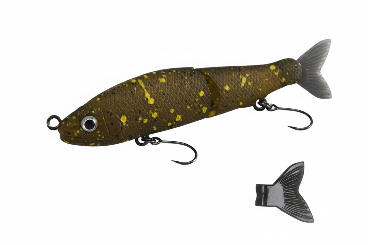 BLUX Jack Claw Jointed Swimbait — Sinking Minnow Fishing Lure