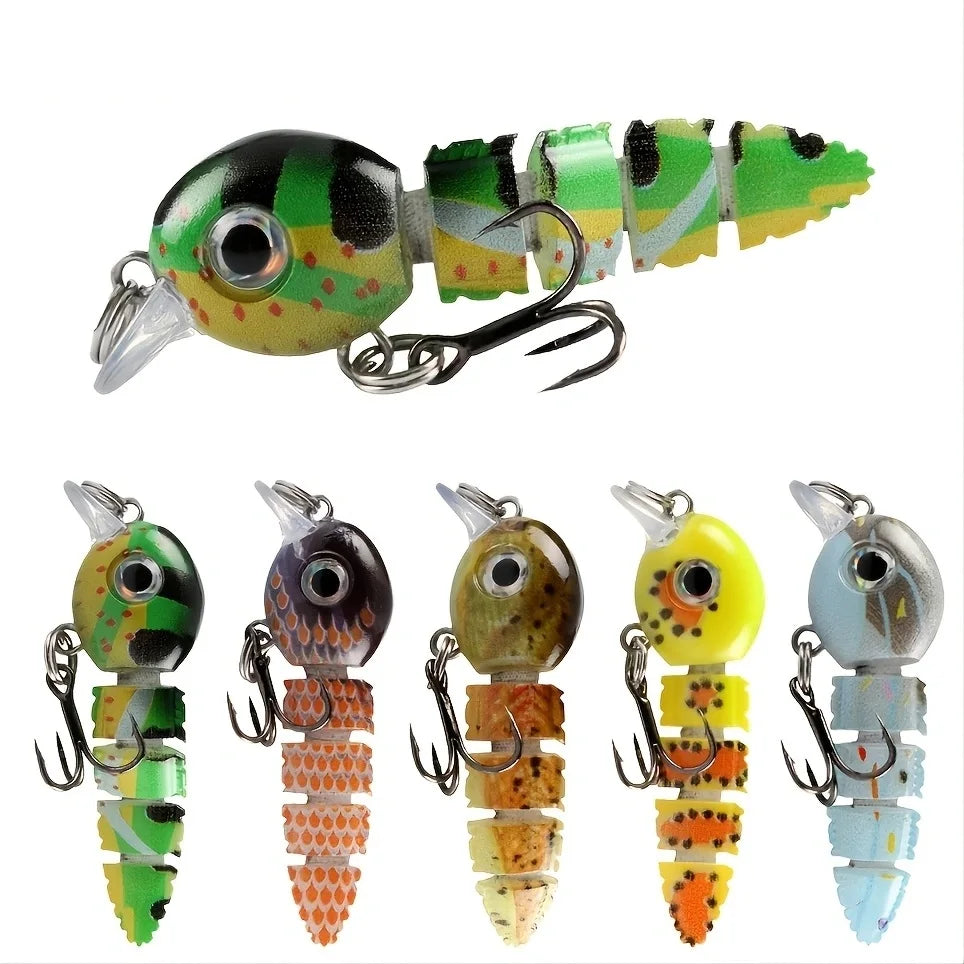 Multi-Jointed Swimbait Set — Lifelike Crankbait Fishing Lures