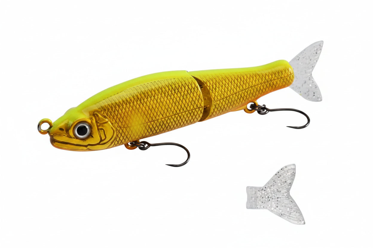 BLUX Jack Claw Jointed Swimbait — Sinking Minnow Fishing Lure