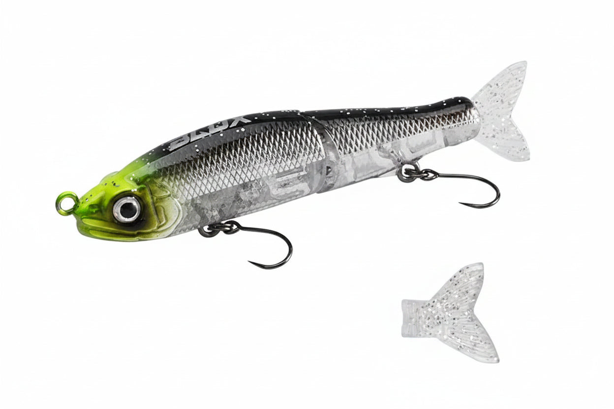 BLUX Jack Claw Jointed Swimbait — Sinking Minnow Fishing Lure