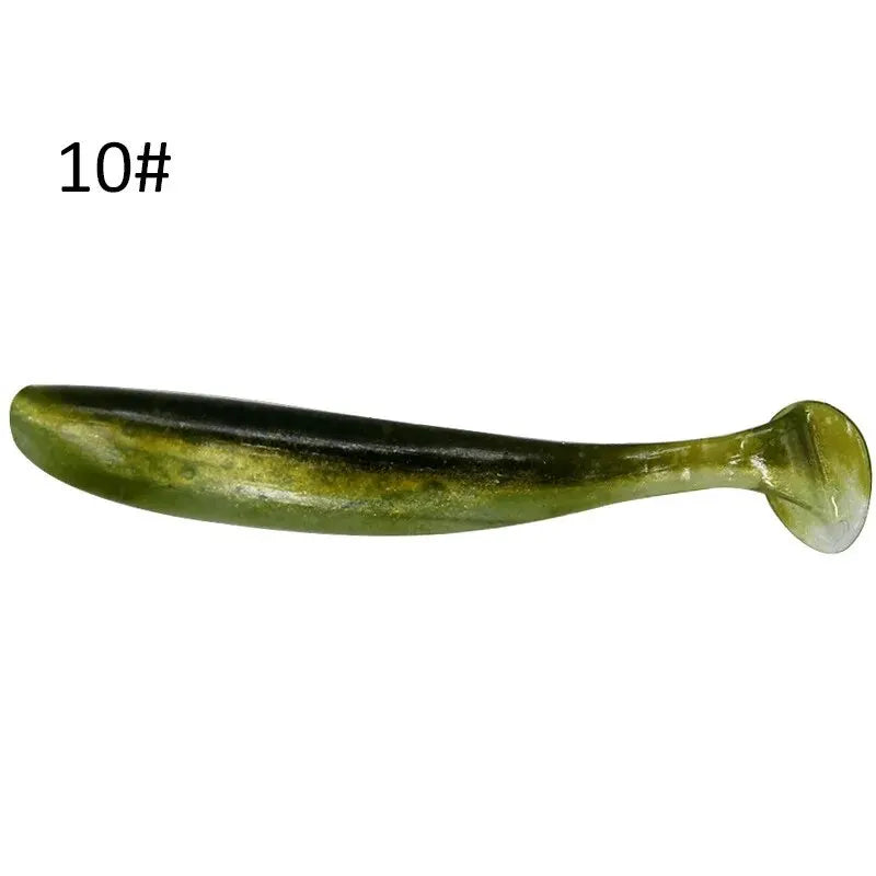 Paddle Tail Swimbait 10pcs — 70/90/120mm Saltwater & Freshwater