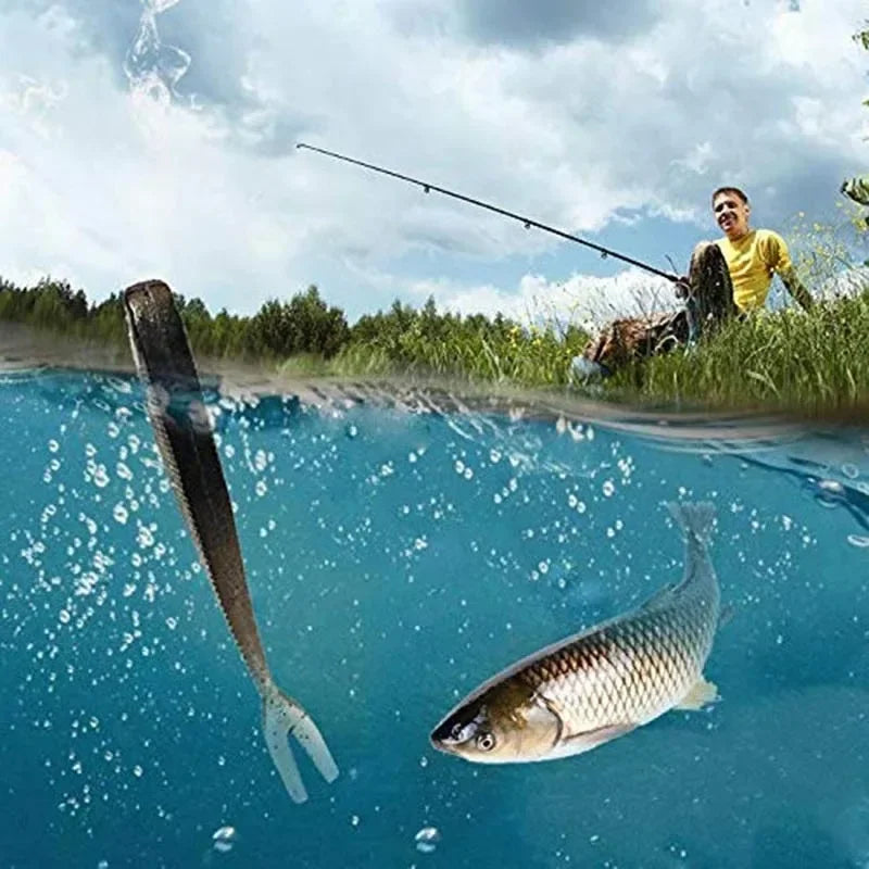 Fork Tail Swimbait — Soft Silicone Fishing Lure with Hook Option