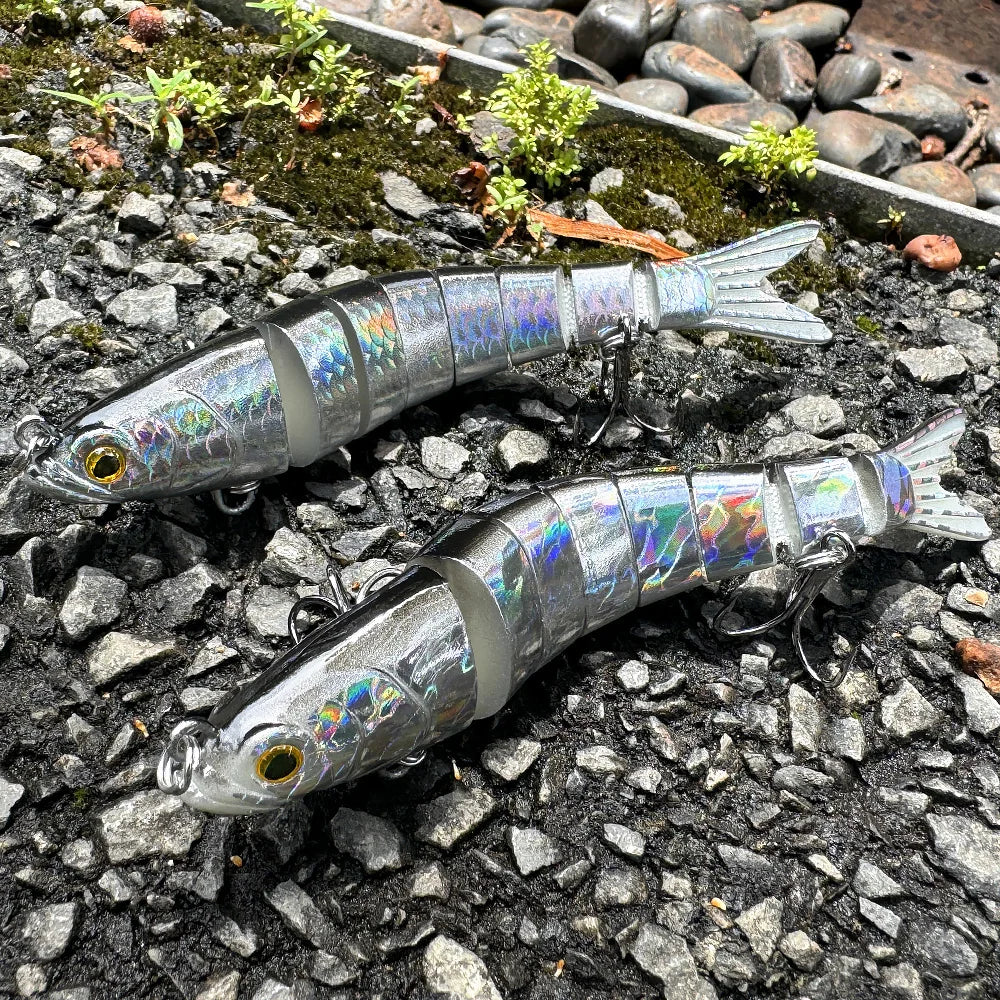 Bionic Multi-Joint Swimbait — Slow Sinking Fishing Lure (Multiple Sizes)