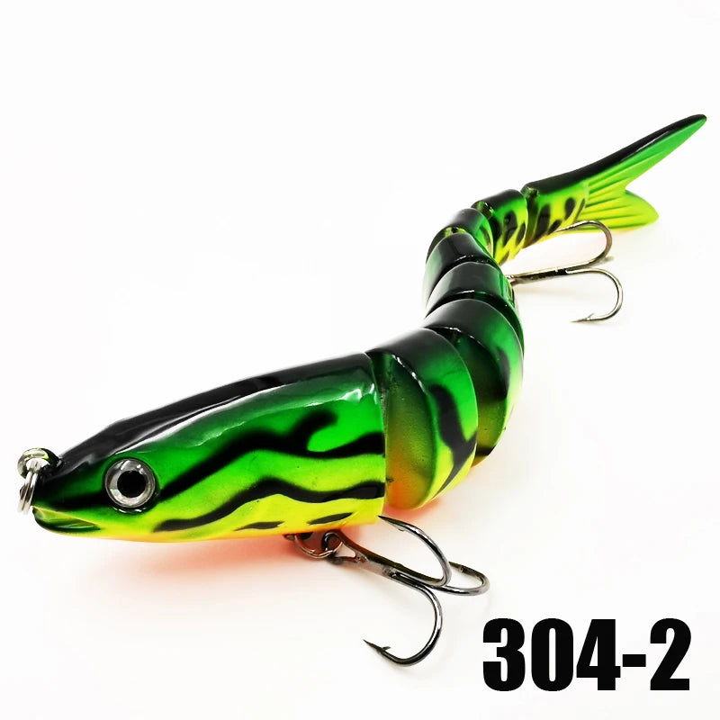 Multi-Jointed Bionic Crankbait — Freshwater & Saltwater Fishing Lure