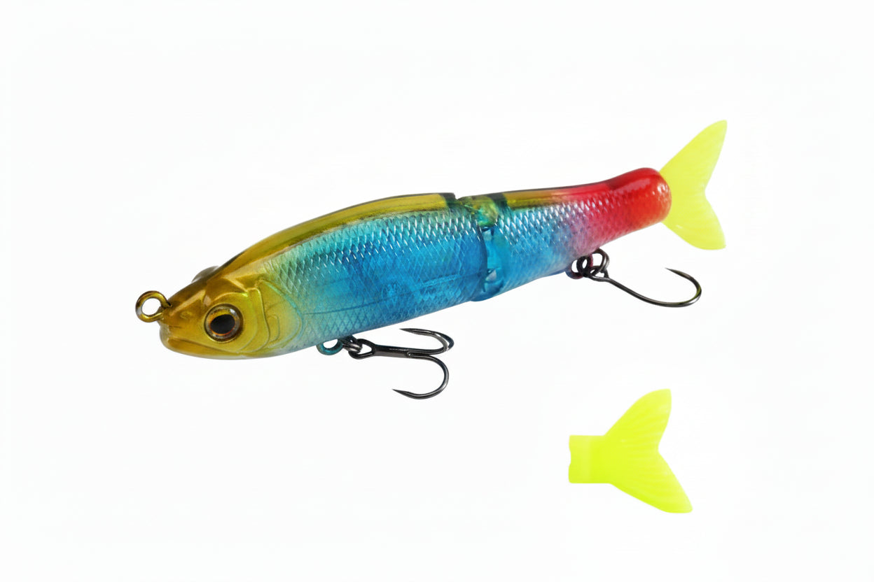 BLUX Jack Claw Jointed Swimbait — Sinking Minnow Fishing Lure