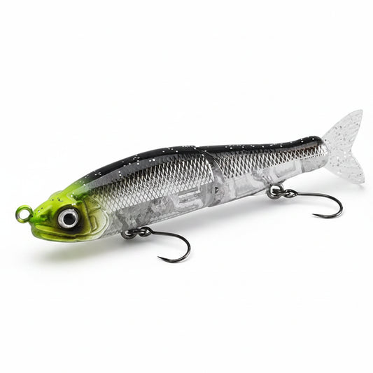 BLUX Jack Claw Jointed Swimbait — Sinking Minnow Fishing Lure