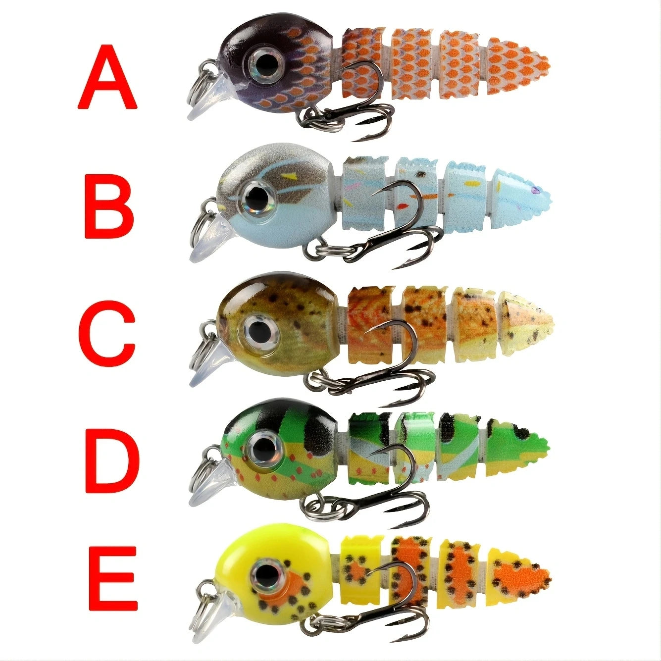 Multi-Jointed Swimbait Set — Lifelike Crankbait Fishing Lures