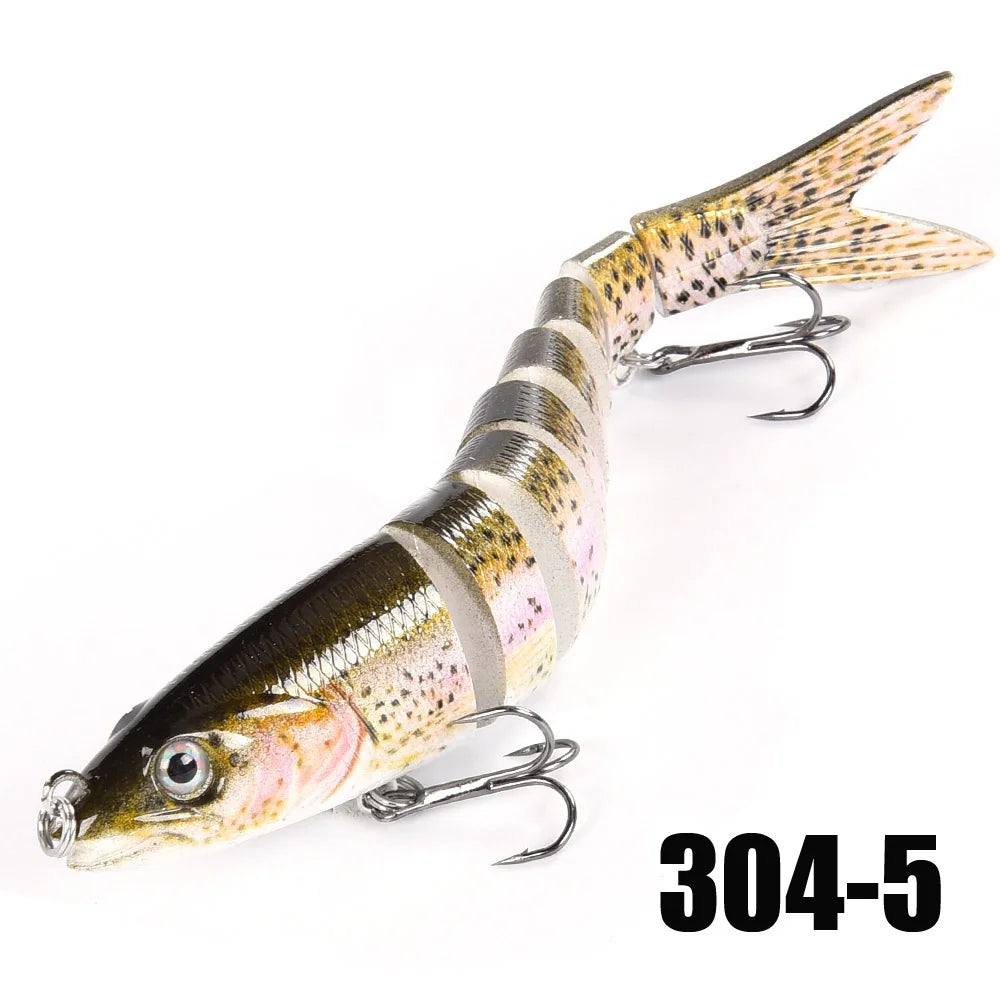Multi-Jointed Bionic Crankbait — Freshwater & Saltwater Fishing Lure
