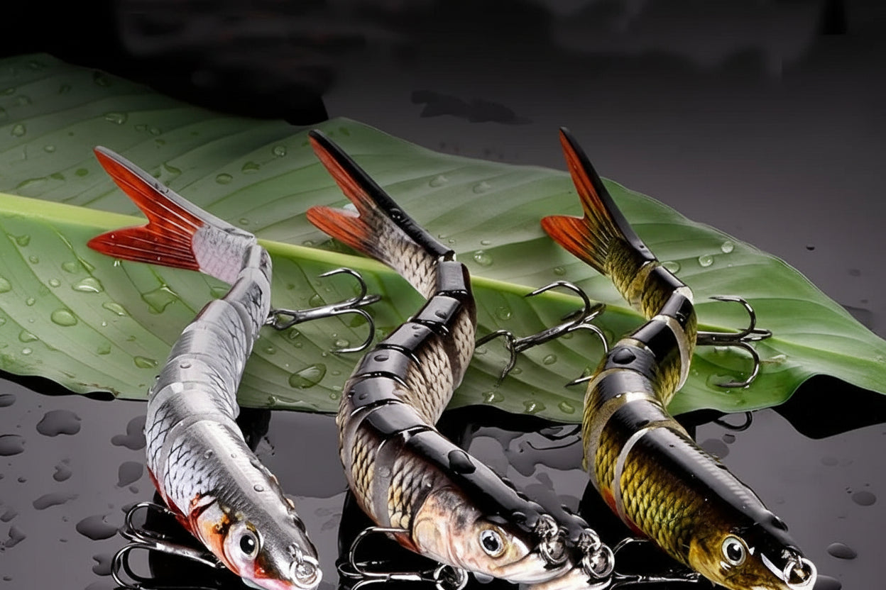 Multi-Jointed Bionic Crankbait — Freshwater & Saltwater Fishing Lure