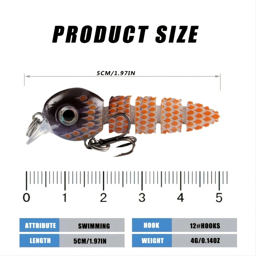 Multi-Jointed Swimbait Set — Lifelike Crankbait Fishing Lures