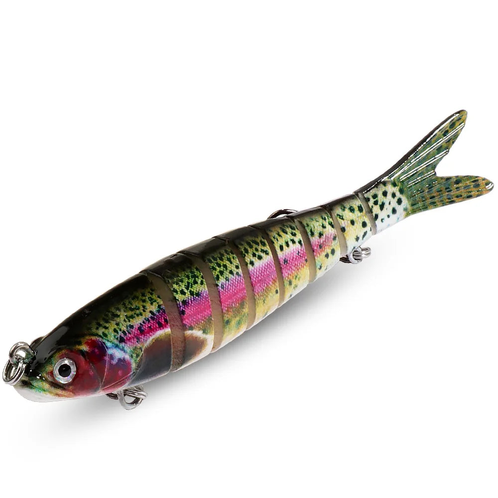 Bionic Multi-Joint Swimbait — Slow Sinking Fishing Lure (Multiple Sizes)